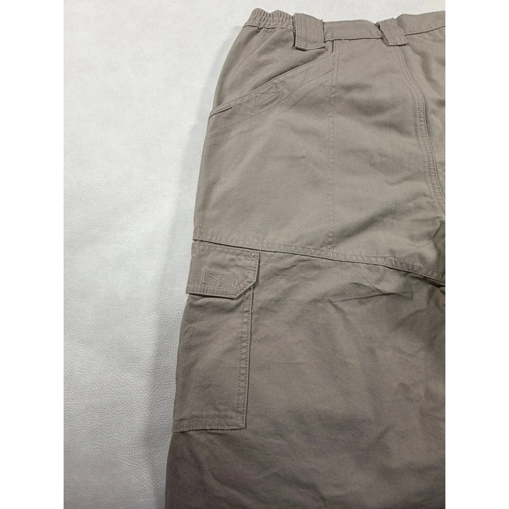 5.11 Tactical Series Mens 38x32 Khaki Tan Cotton Canvas‎ Utility Hiking Pants